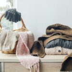 Knitted winter clothes and accessories